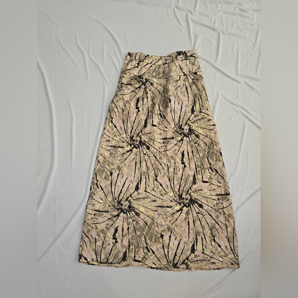 Free People Midi High Waist Skirt